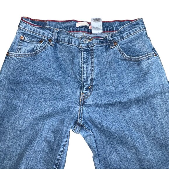 Levi's Womens Relaxed Bootcut 550 Denim Jeans-Blue-Size 12S-GUC - Picture 4 of 7